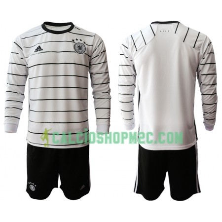 Germania Bambino Maglia Prima Euro 2020 Manica Lunga (+ Pantaloncini)
